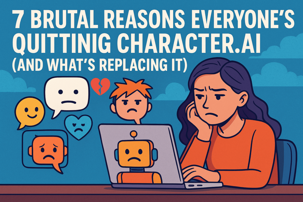 everyone is quitting character AI