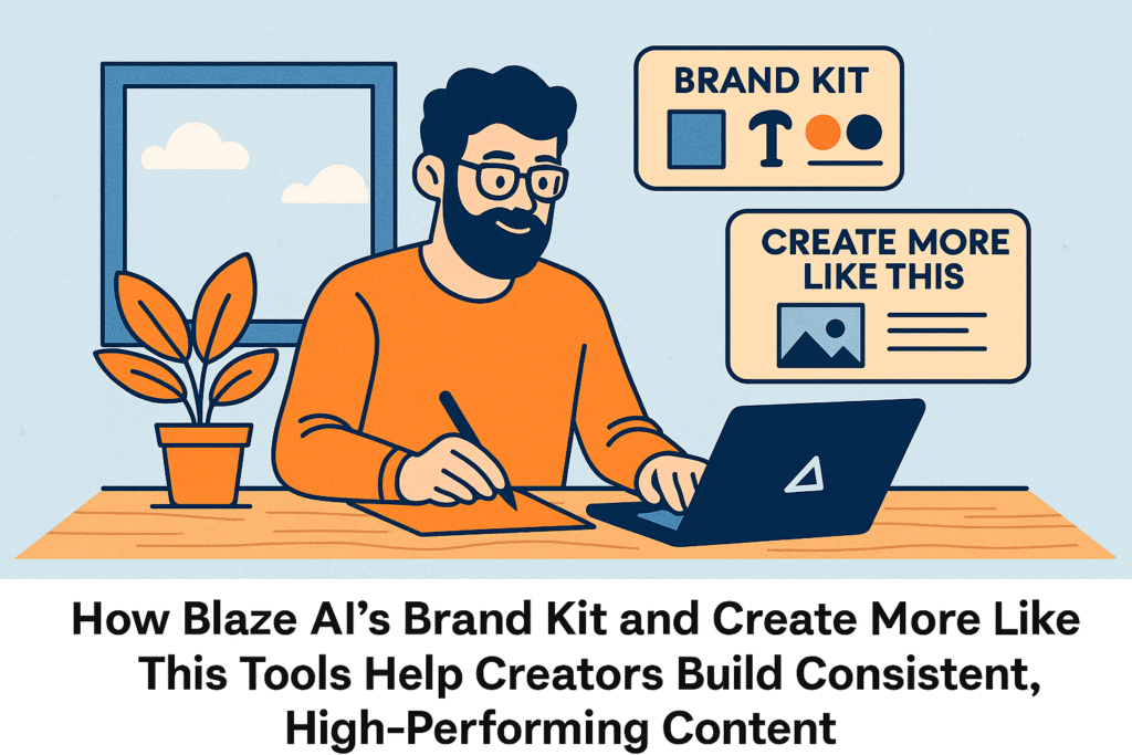 Blaze AI Brand Kit and Create More Like This Tools
