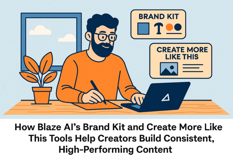 Blaze AI Brand Kit and Create More Like This Tools