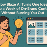 Blaze AI Brand Kit and Social Scheduler