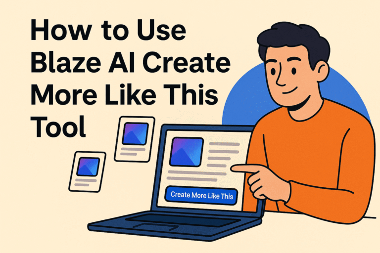 Blaze AI Create More Like This Tool