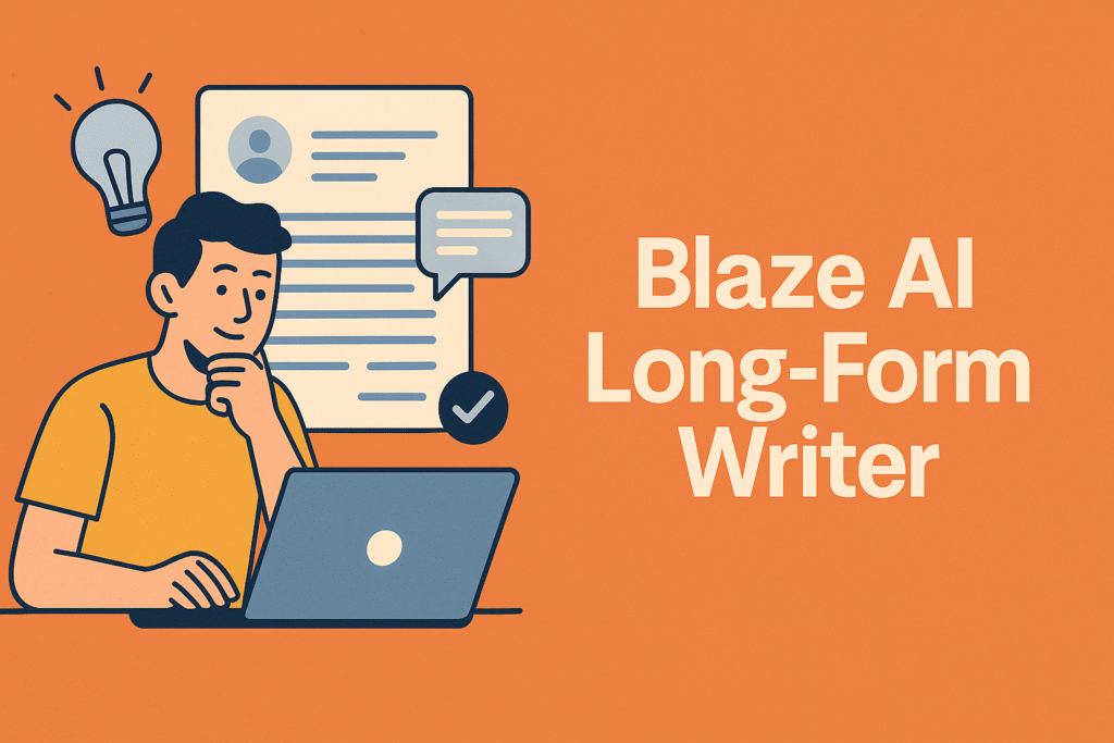 Blaze AI Long-Form Writer