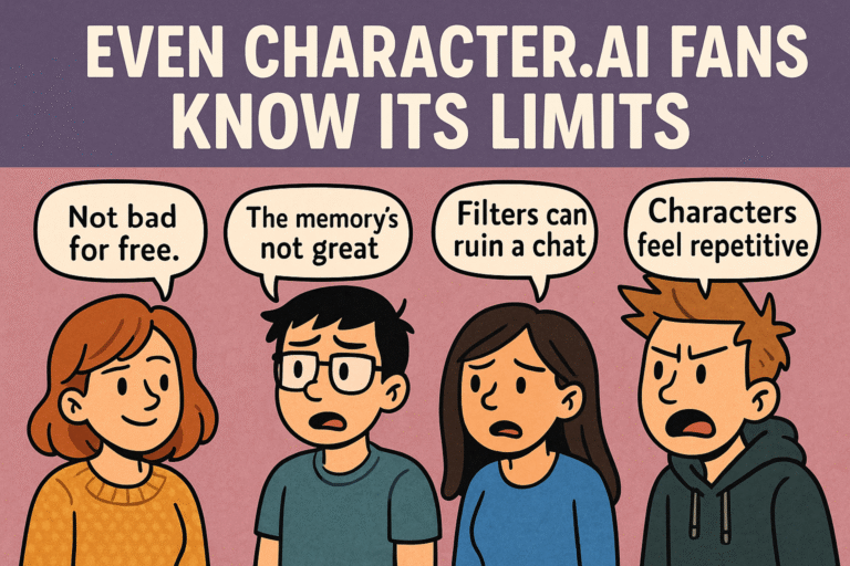 Even Character.AI Fans Know Its Limits