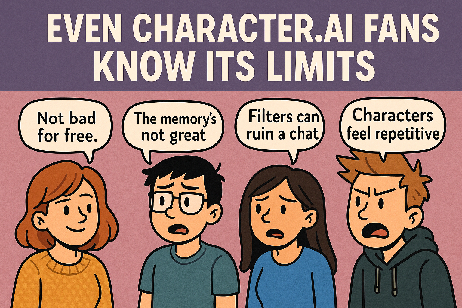 Even Character.AI Fans Know Its Limits