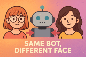 Same Bot, Different Face