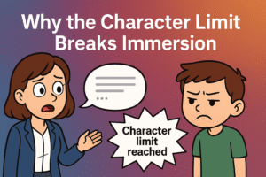Why the Character Limit Breaks Immersion