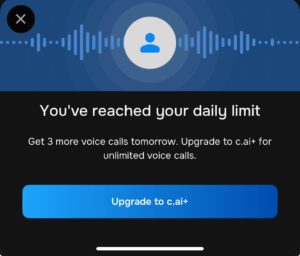 character ai limit