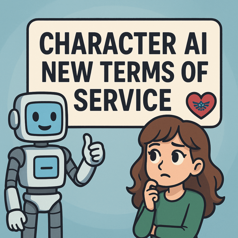 Character AI New Terms of Service
