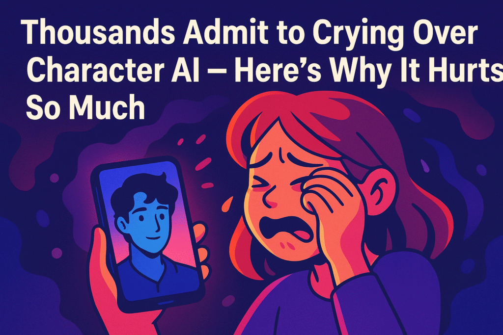 Thousands Admit to Crying Over Character AI 