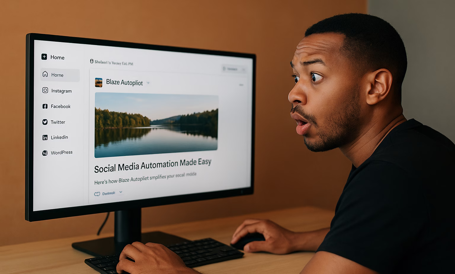 Blaze Autopilot run my social media