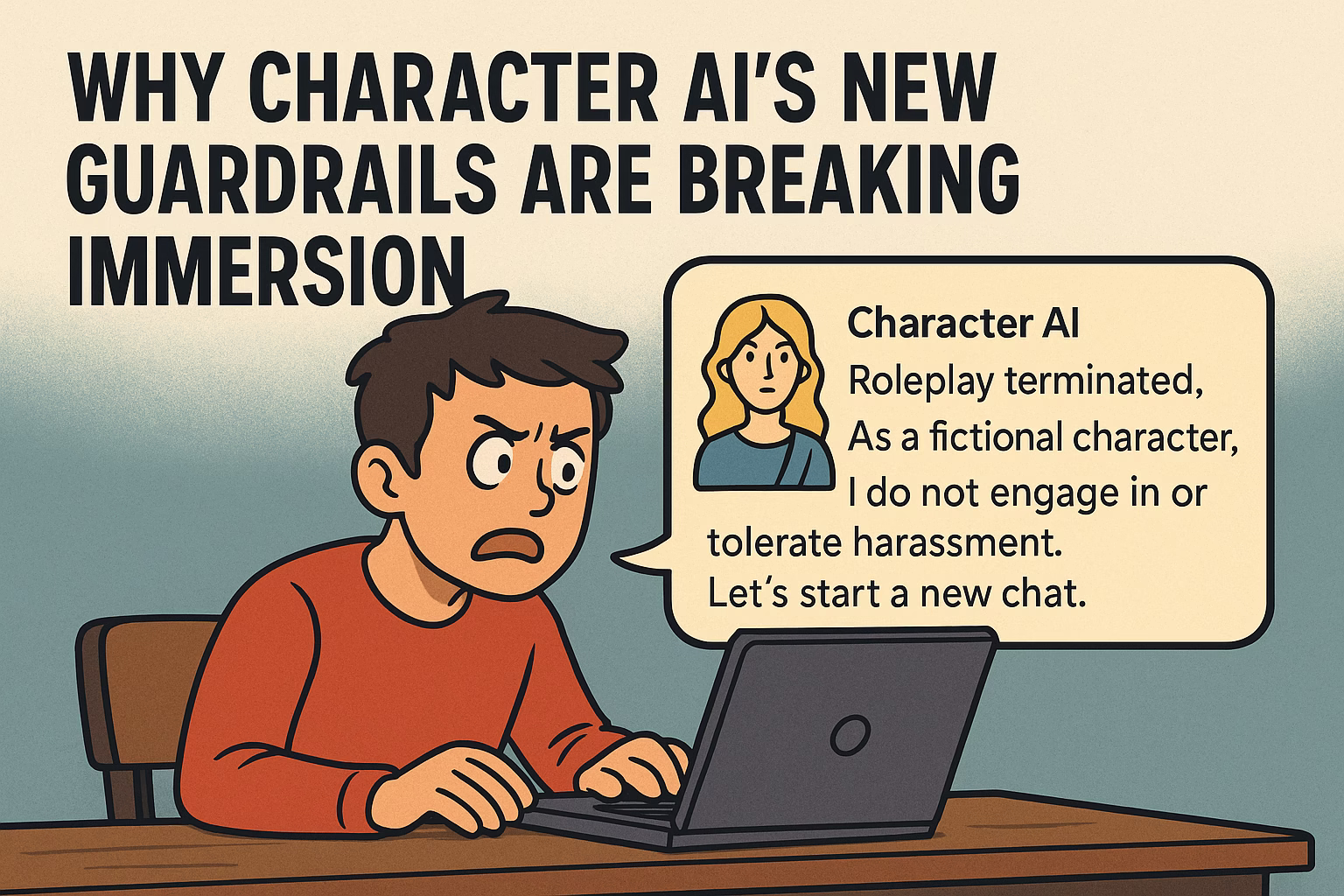 Why Character AIs New Guardrails Are Breaking Immersion