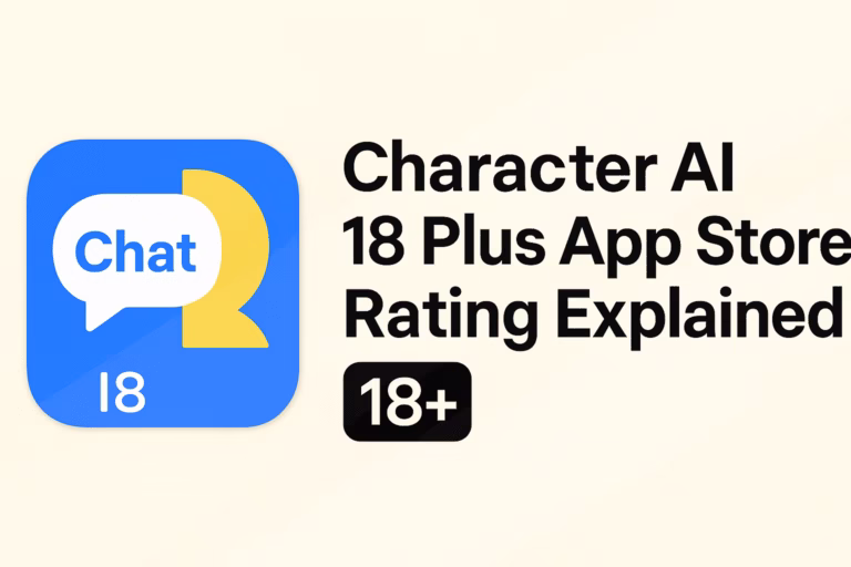 Character AI 18 Plus App Store Rating Explained