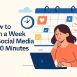 How to Plan a Week of Social Media in 30 Minutes