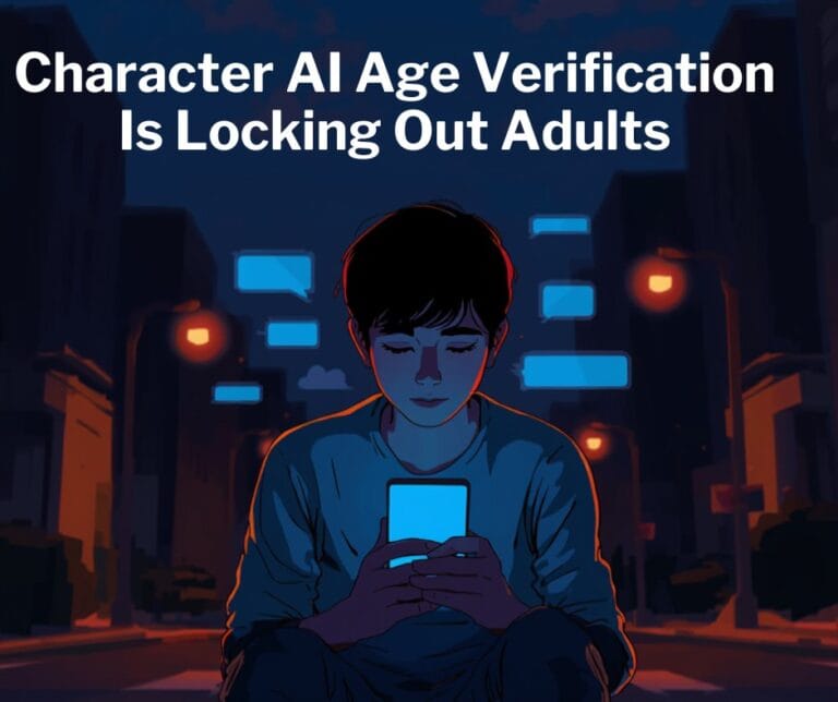 Character AI age verification blocking adult users in 2026