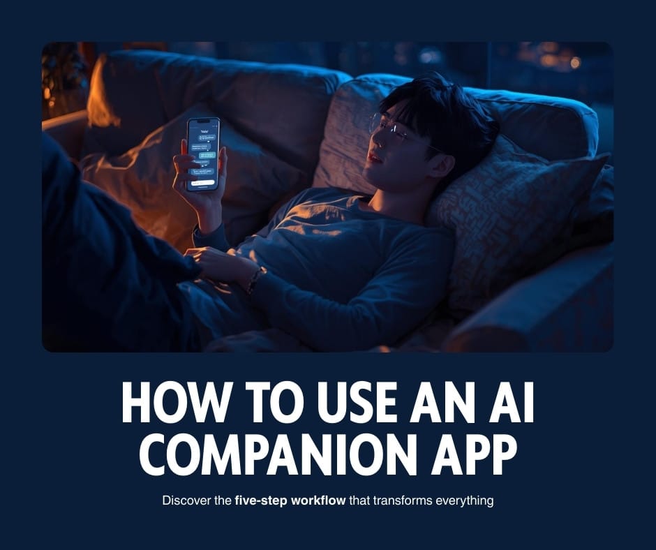 How to use an AI companion app - the five-step workflow that changes everything